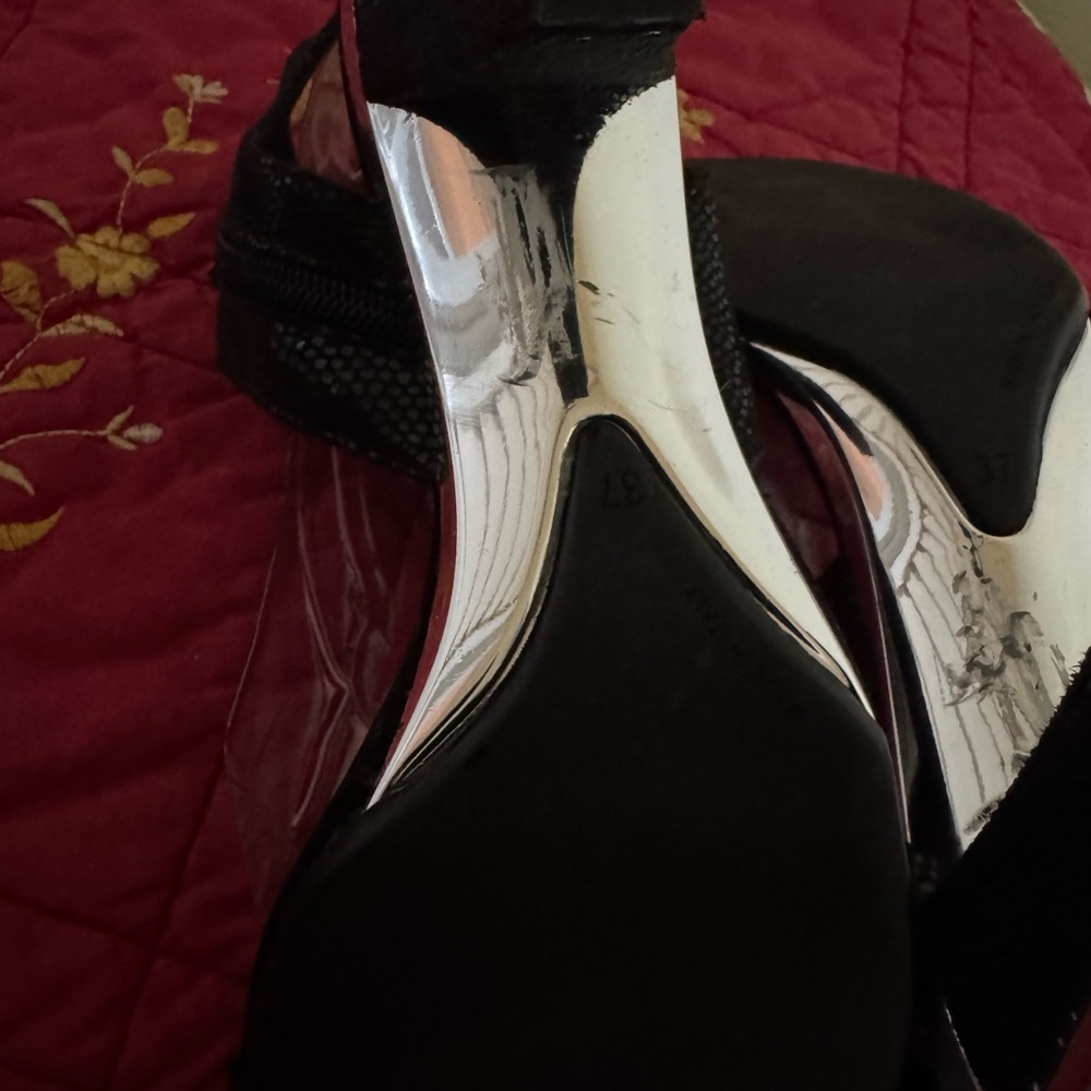 Onex Sz 6 Elegant Black Women's Heels EUC😊😊 - Picture 11 of 13